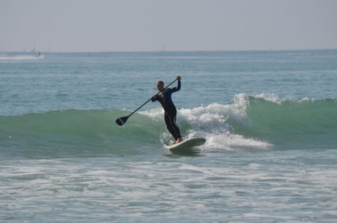 Stand Up Paddle: el deporte que es furor en Mar del Plata